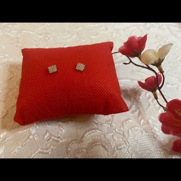 💥Swarovski Sparkling Crystal Stud Cute Earrings - Picture 3 of 6